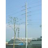 丽江市29米66kv终端钢杆 电力钢管杆 设计图纸